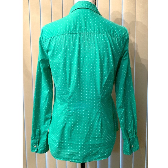 GAP Factory Women’s Boyfriend Fit Button Up Shirt - Picture 4 of 5